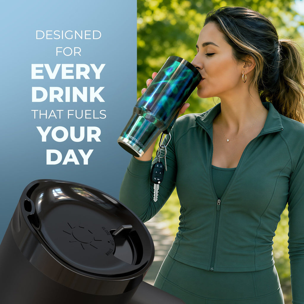 Thicc Buddy 40oz | Gingham Bear